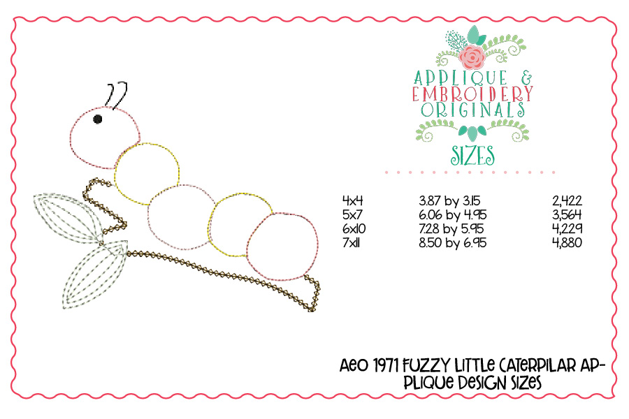 AEO 1971 Fuzzy Little Caterpillar 1
