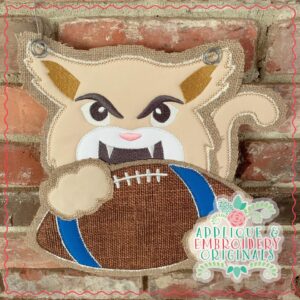 1980 Cat Football Door Hanger