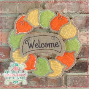2010 Fall Leaves Door Hanger Design