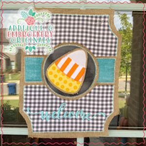 2061 Candy Corn Interchangeable Tab Design