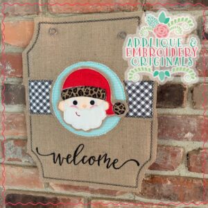 2089 Santa Face Interchangeable Tab Design