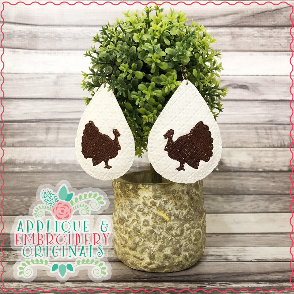 AEO 2098 Turkey Silhouette Earrings 4