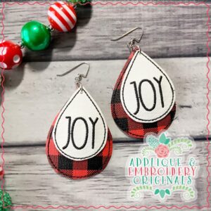 2117 JOY Earrings In-The-Hoop Design