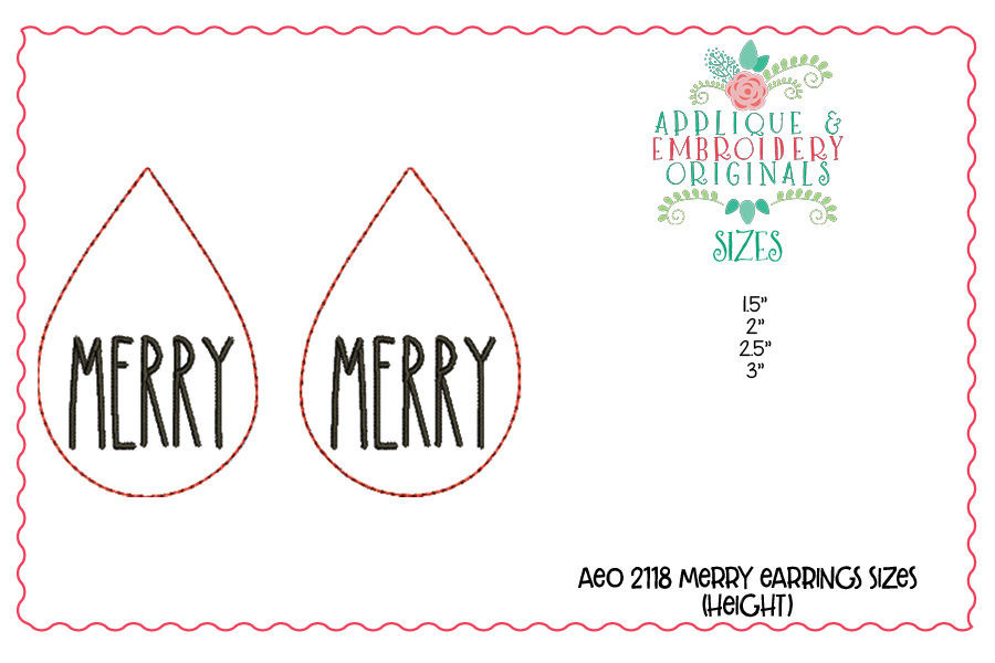 AEO 2118 MERRY Earrings 1