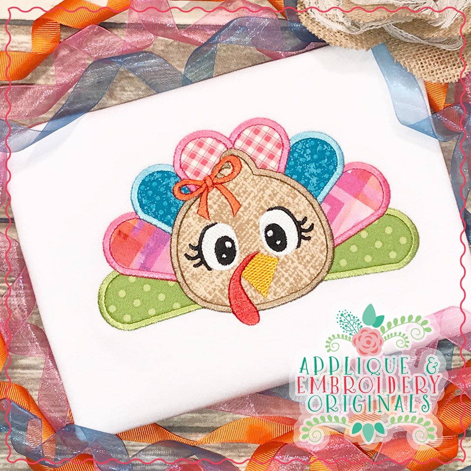 AEO 2130 Turkey Head Feathers Girl 1