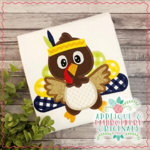2131 Turkey Native American Applique Design