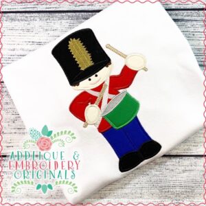 2169 Drummer Drumming Applique Design