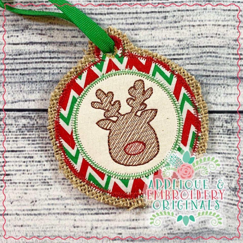 AEO 2202 Rudolph Ornament 1