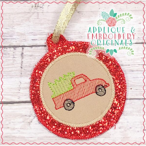 2206 Christmas Ornaments Set In-The-Hoop Designs - Image 4