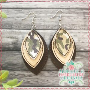 2210 Nancy Layered Earrings In-The-Hoop Design