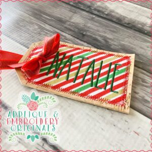 2213 Gift Tag In-The-Hoop Design
