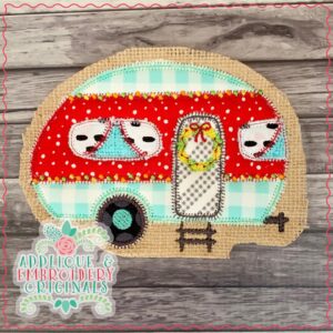 2223 Christmas Camper Interchangeable Tab Design