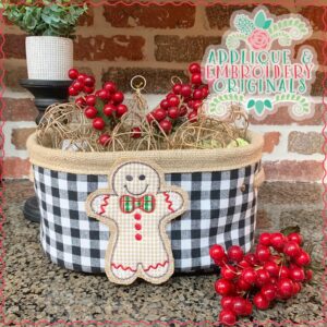 2224 Gingerbread Boy Interchangeable Tab Design