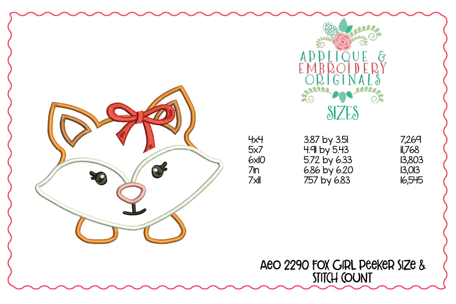 AEO 2290 Fox Girl Peeker 1