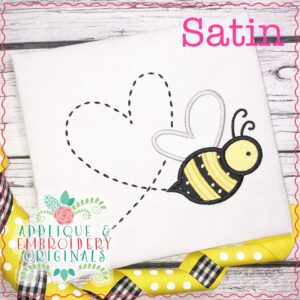 2304 Valentine Bee All-In-One Applique Design