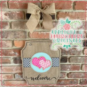 2311 Double Heart Interchangeable Tab Design