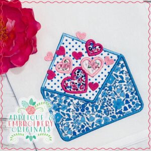 2347 Love Note Applique Design