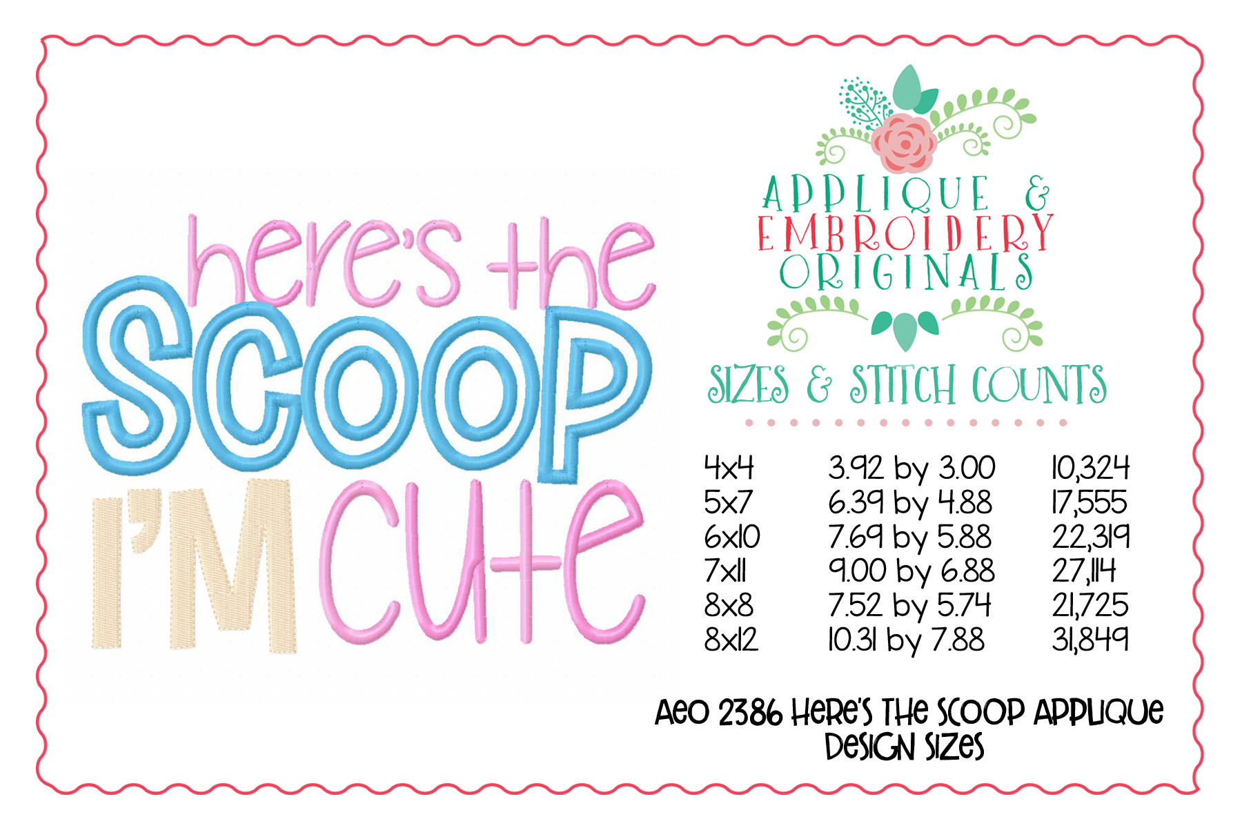 AEO 2386 Here's the Scoop Sample