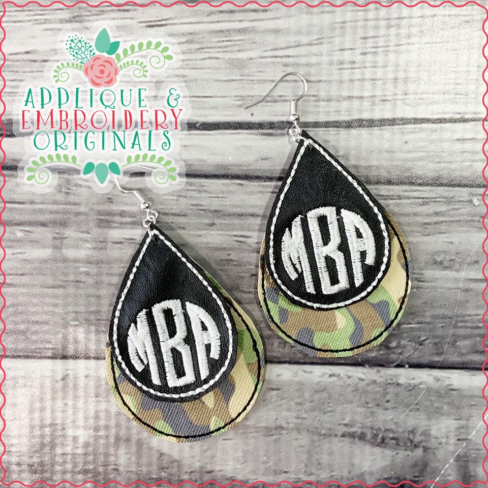 AEO 2398 Monogram Earrings 4