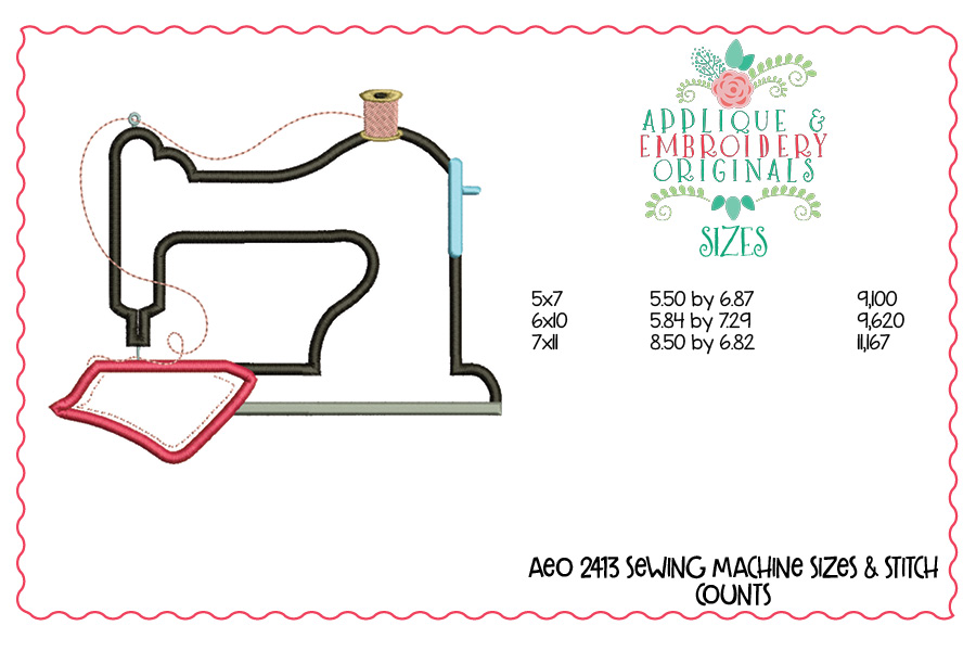 AEO 2413 Sewing Machine 1