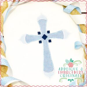 2464 Cross Geometric All-In-One Applique Design