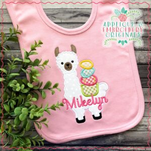2466 Llama Eggs All-In-One Applique Design