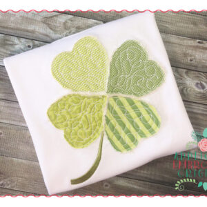 247 Shamrock Quilted Applique Design