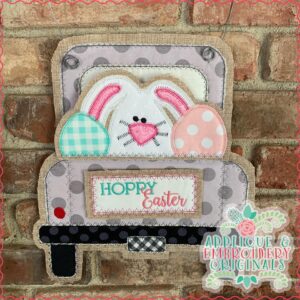 2477 Easter Bunny Eggs Interchangeable Design for Truck