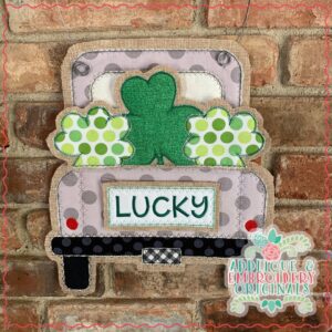 2479 St. Patrick's Shamrock Trio Interchangeable Design for Truck