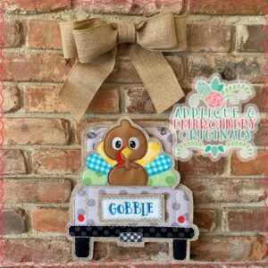 2480 Thanksgiving Turkey Interchangeable Design for Truck