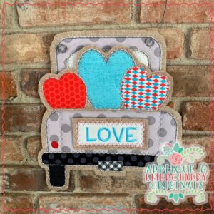 2482 Valentine Heart Trio Interchangeable Design for Truck