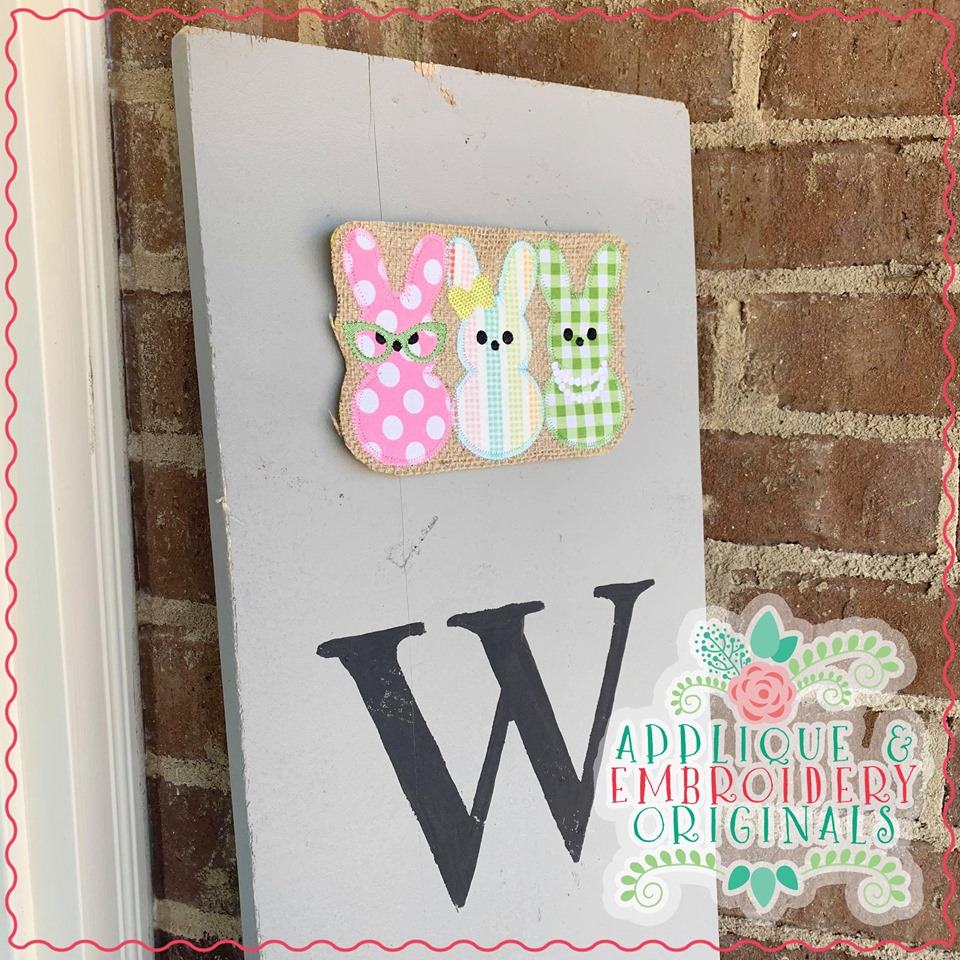 AEO 2501 Marshamallow Bunny Girl Trio 2