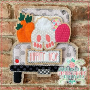 2512 Bunny Tail Carrots Eggs Tab Interchangeable Design for Truck