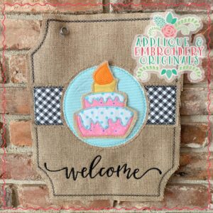 2520 Birthday Cake Tab Interchangeable Tab Design