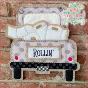 2541 Toilet Paper Tab Interchangeable Design for Truck