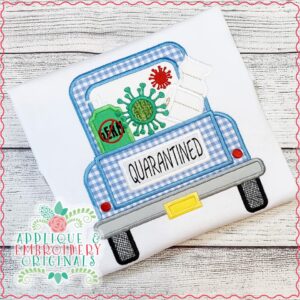 2551 Truck Germ Applique Design