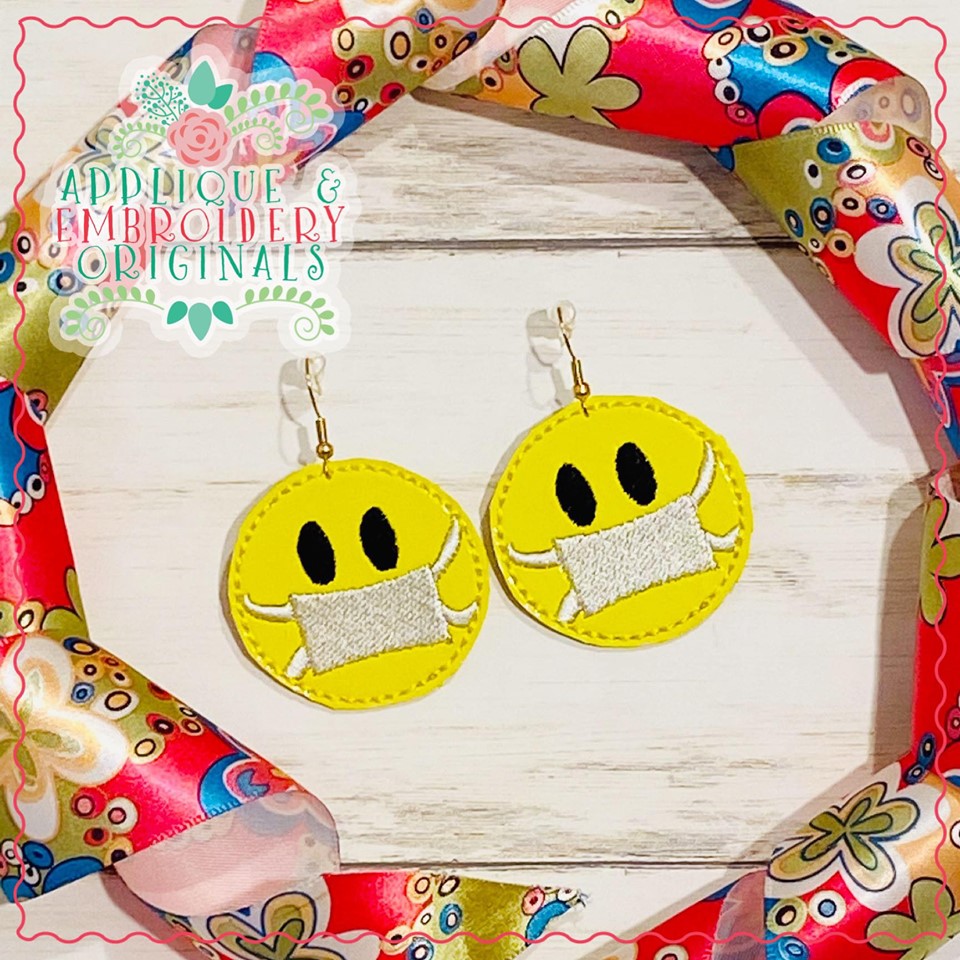 AEO 2584 Mask Emoji Earring 1