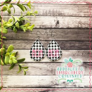 2585 Mom Earrings In-The-Hoop Design