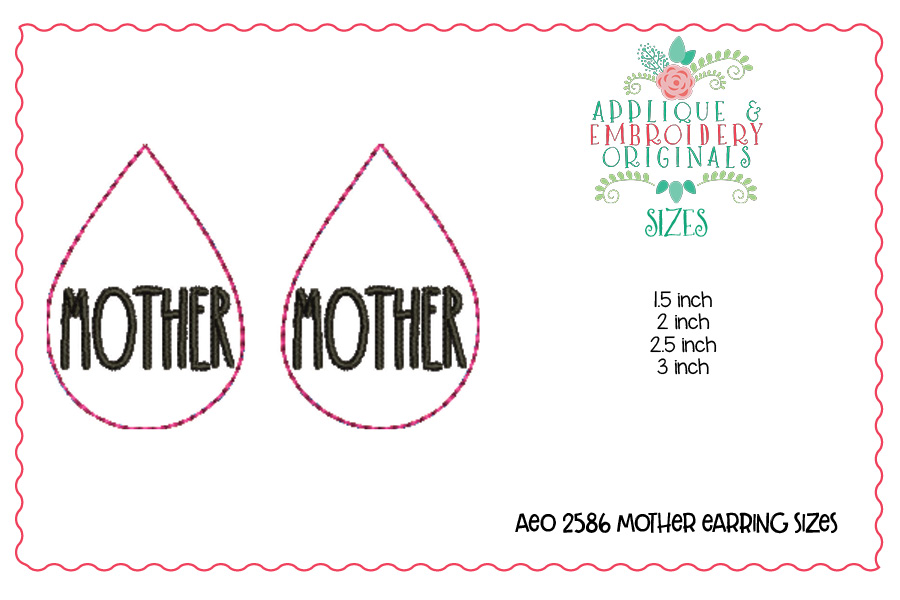 AEO 2586 Mother Earrings 1