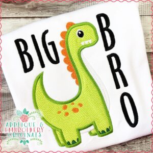 2596 Dinosaur Big Applique Design