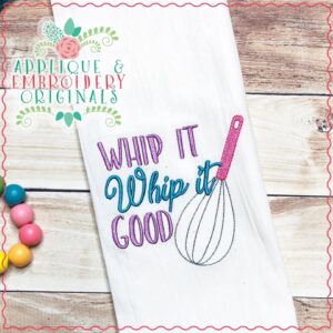 2606 Whip It Good Embroidery Design