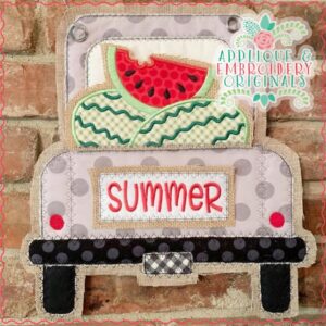 2613 Watermelon Interchangeable Design for Truck
