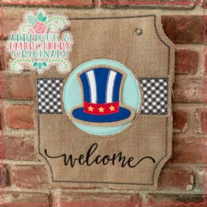 2666 Uncle Sam's Hat Tab Interchangeable Tab Design