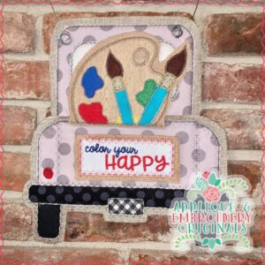 2699 Paint Palette Interchangeable Design for Truck