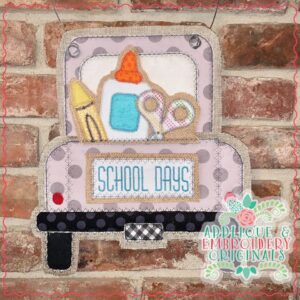 2700 School Supplies Interchangeable Design for Truck