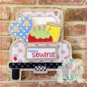 2708 Sewing Interchangeable Design for Truck