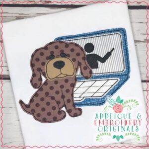 2711 Puppy Virtual Learner All-In-One Applique Design