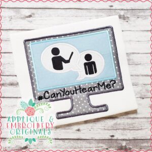 2713 Virtual Teacher All-In-One Applique Design