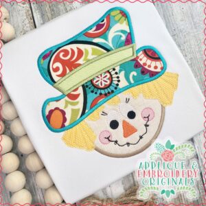 2757 Scarecrow Girl Applique Design