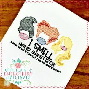 2761 I Smell Hand Sanitizer Sketch Design